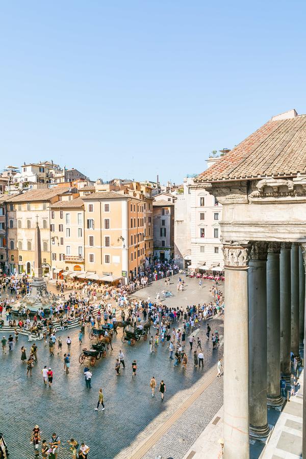 Luxurious Loft Facing The Pantheon Villa Rome Exterior photo